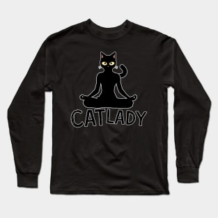 Cat Lady Long Sleeve T-Shirt